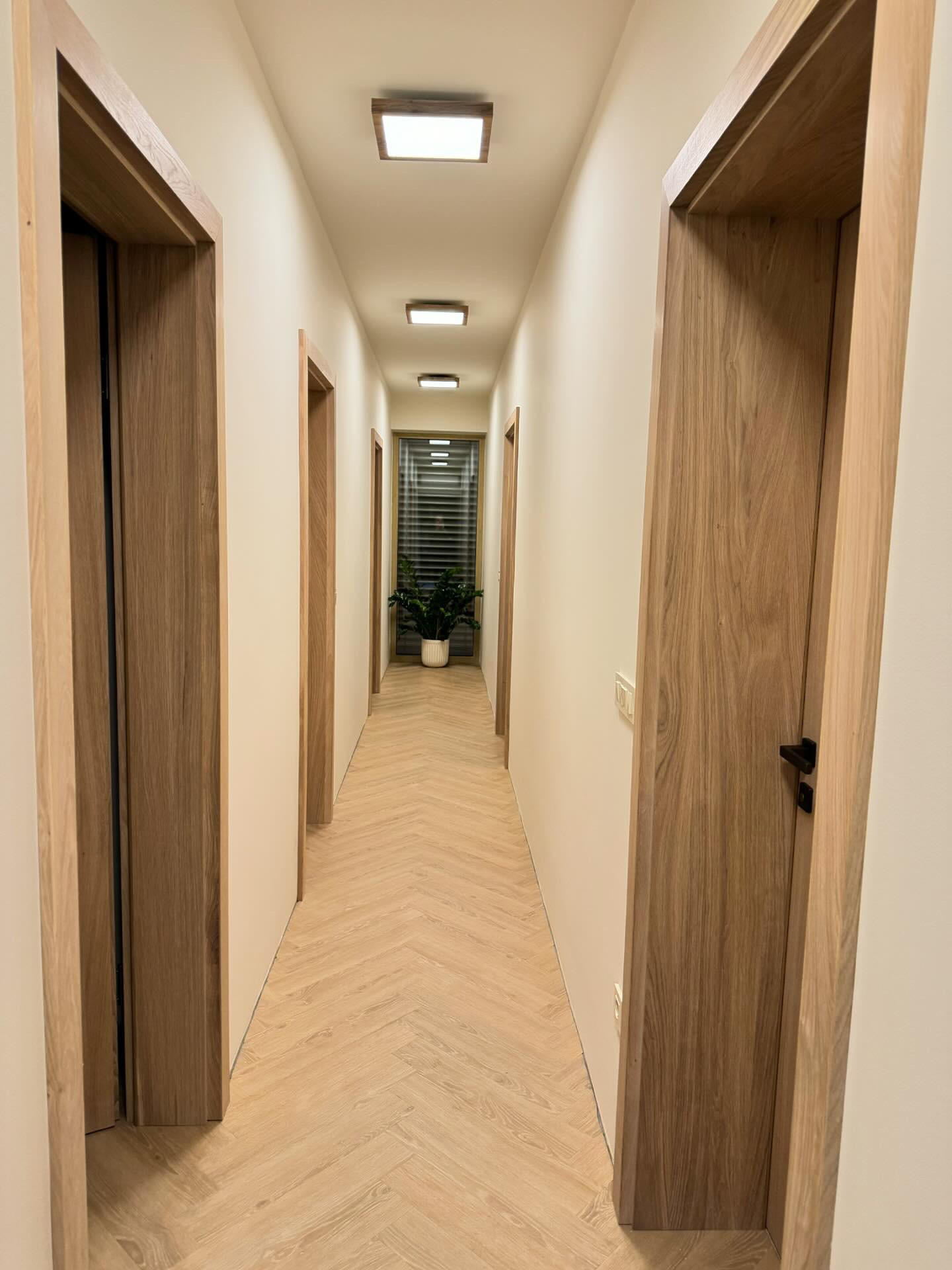 Corridor with Seko doors