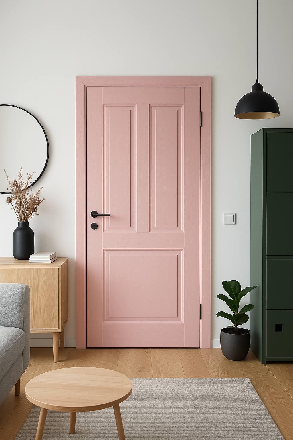 Klasična lesena notranja vrata